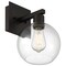 Access Lighting Port Nine Burgundy, Burgundy LED Wall Sconce, Matte Black Finish, Clear Glass 63145LEDDLP-MBL/CLR - alternate 6